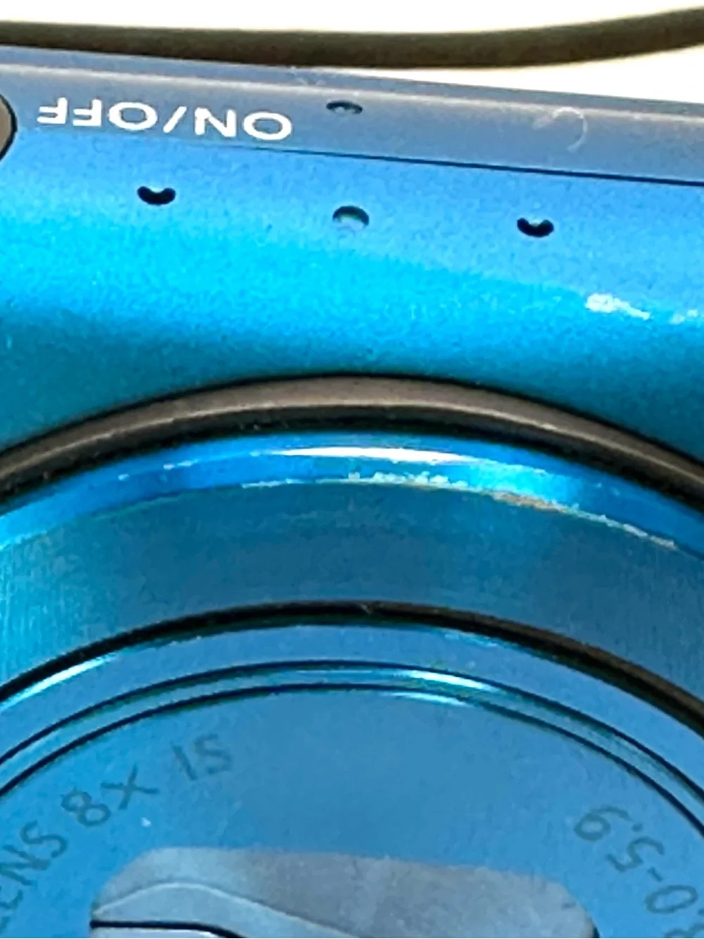 Canon PowerShot ELPH 310 HS Blue Compact w/ Charger
